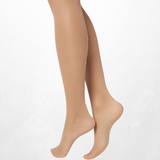 Meia Calça Transparente Fio 20 Cor Natural M