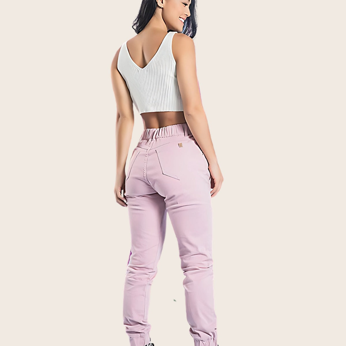Calça Jogger Feminino com Cordão