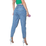 Calça Feminina Slouchy Jeans Tamanho 40