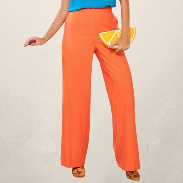 Calça Pantalona Bolso Faca