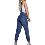 Jardineira Feminina Jogger Tamanho GG